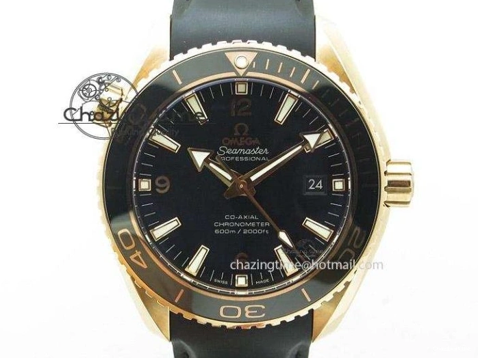 1230 Sleek Planet Ocean Professional Ceramic Bezel 42mm 1:1 MK Best Edition Silver Markers On SS Bracelet A 8085